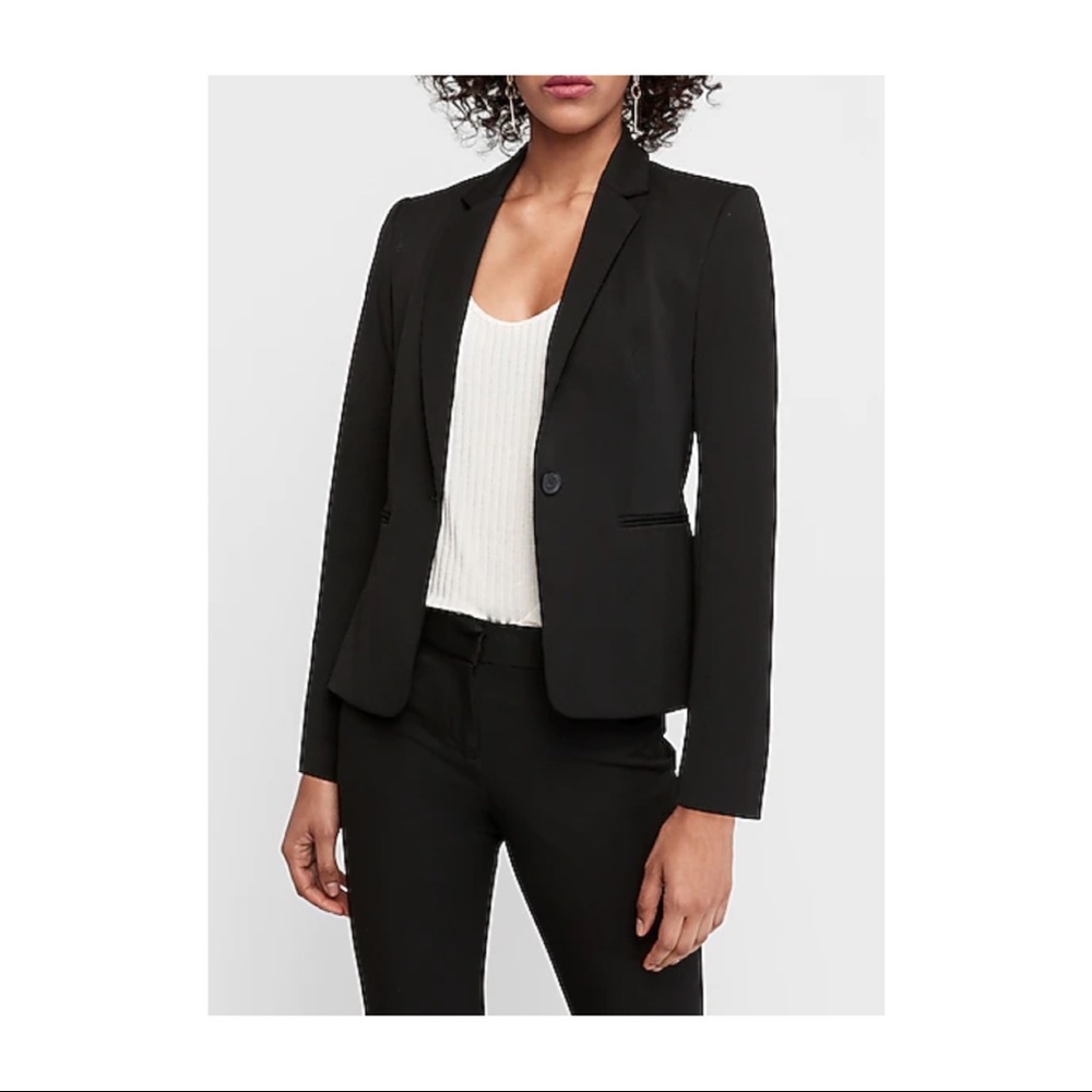 Express Blazer with Internal Stripes